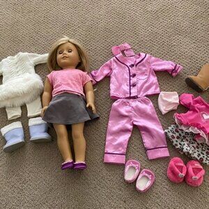American Girl Doll JLY with Outfits